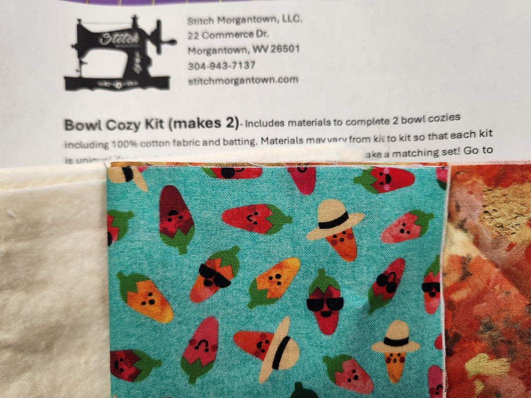 Soup Bowl Cozy Kits by Stitch Morgantown