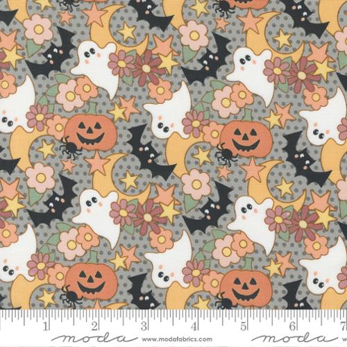 Owl O Ween Spooky Cuties Fog by Urban Chiks for Moda Fabrics