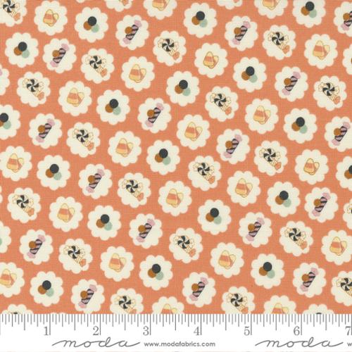 Owl O Ween Candy Pumpkin by Urban Chiks for Moda Fabrics