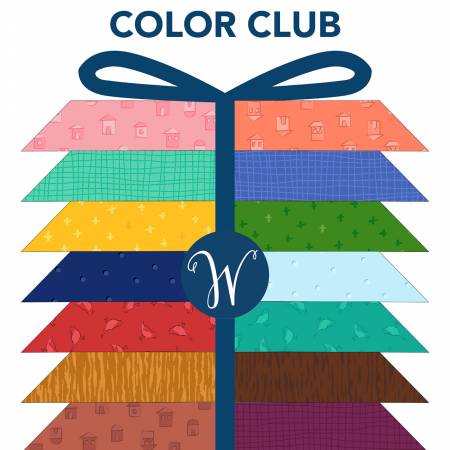 Color Club Fat Quarter Bundle by Heather Valentine for Windham Fabrics