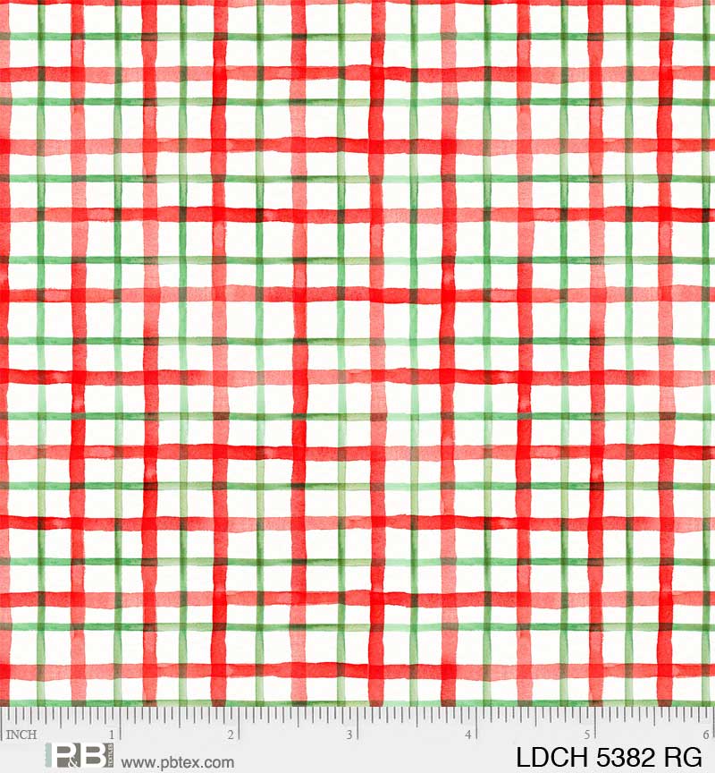 Little Darlings Christmas Plaid