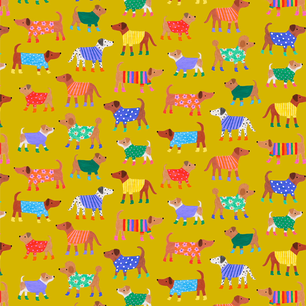 Splash Citron Doggies by Dashwood Studio
