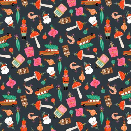 Holly Jolly Slate Christmas Ornaments by Dear Stella
