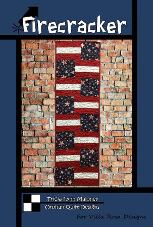 Firecracker Table Runner Villa Rosa Designs Postcard Pattern