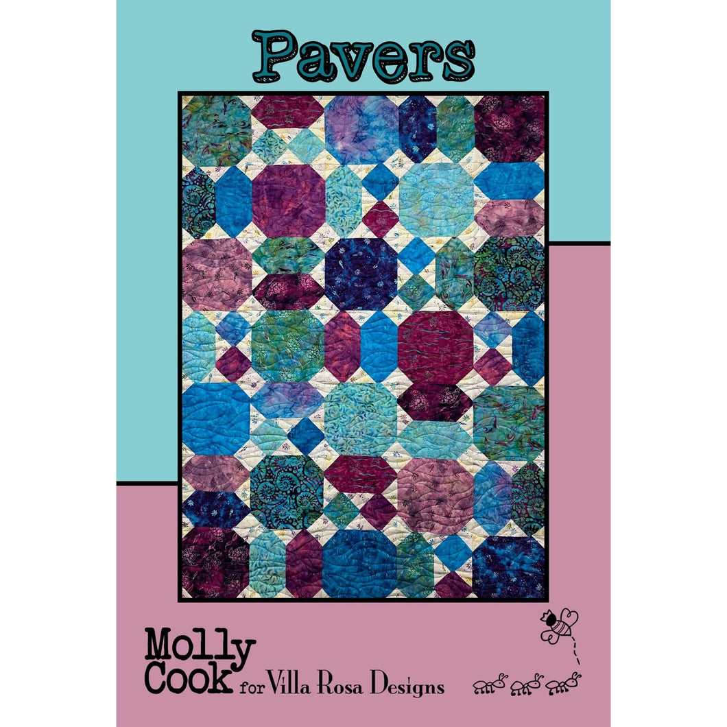 Pavers Postcard Pattern by Molly Cook for Villa Rosa Designs