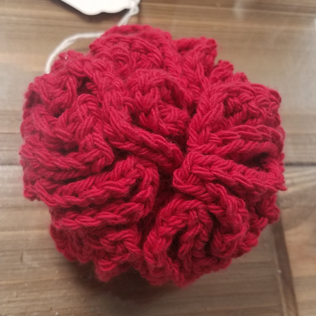 Crocheted Bath Pouf Cherrylicious