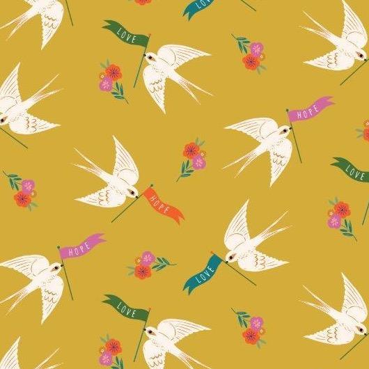 Good Vibes Hope Love Gold by Dashwood Studio