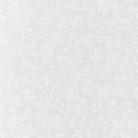 White on White Goats by Robert Kaufman