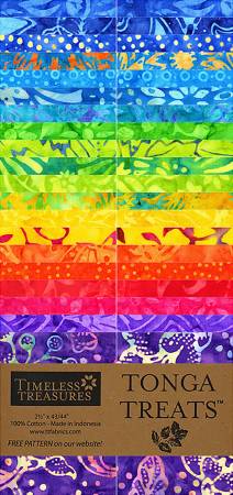 Tonga Batik Gumdrop, 2.5in Strips