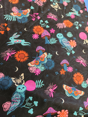 Firefly Main Black by Sarah Watts of Ruby Star Society for Moda Fabrics