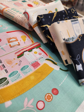 Craft Happy Creator's Bundle-Panel, 1 yard, 4 FQs