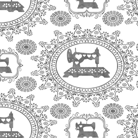 Got Your Back Sewing Machine Doily 108