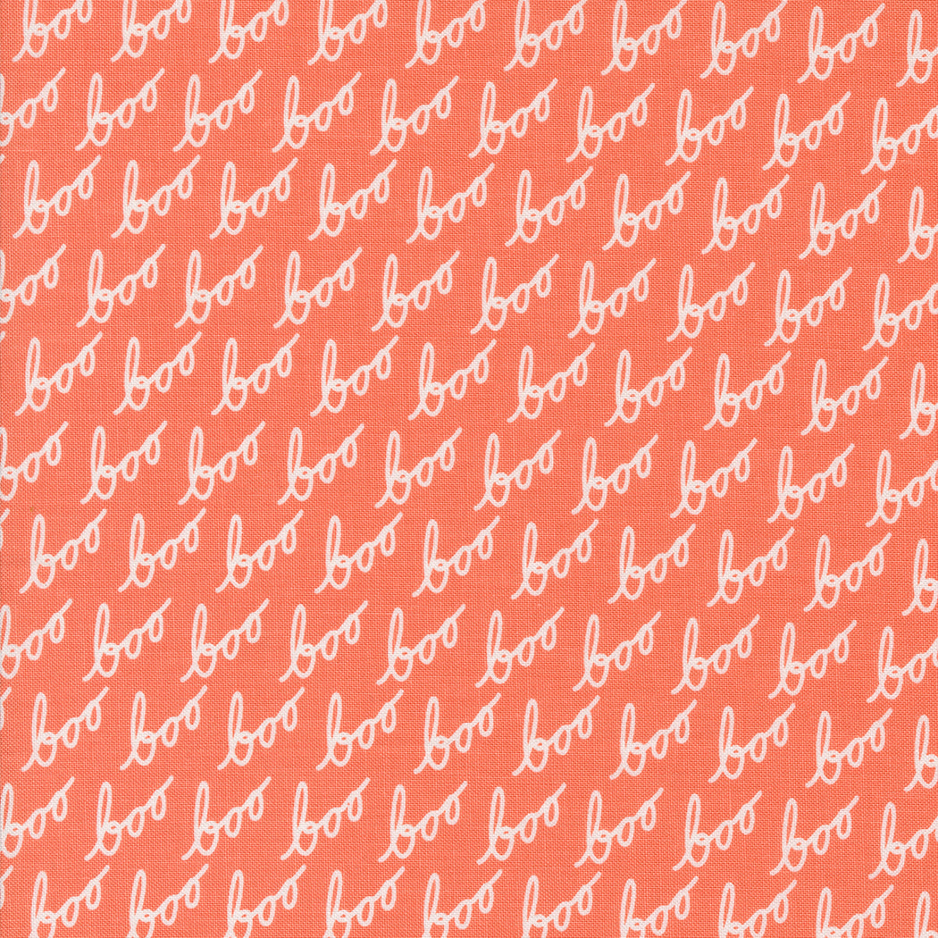 Hey Boo Boo! Soft Pumpkin by Lella Boutique by Moda Fabrics