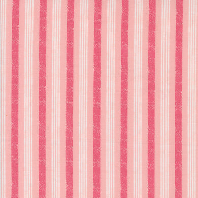 Hey Boo Boougie Stripe Bubble Gum Pink by Lella Boutique for Moda Fabrics