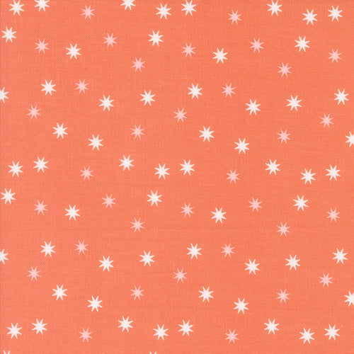 Hey Boo Practical Magic Stars Soft Pumpkin by Lella Boutique for Moda Fabrics