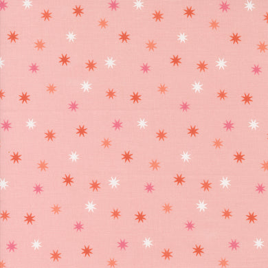 Hey Boo Practical Magic Stars Bubble Gum Pink by Lella Boutique for Moda Fabrics