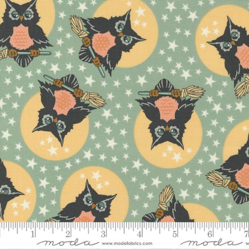 Owl O Ween Owls Goblin by Urban Chiks for Moda Fabrics