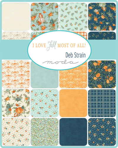 I Love Fall Most of All Fat Quarter Bundle