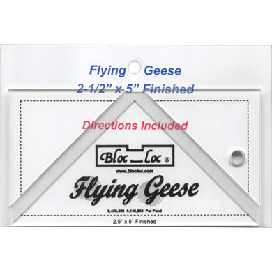 Bloc Loc Flying Geese Ruler 2.5