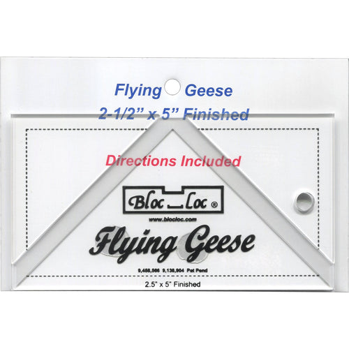 Bloc Loc Flying Geese Ruler 2.5