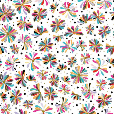 Bold Blooms Multi by QT Fabrics