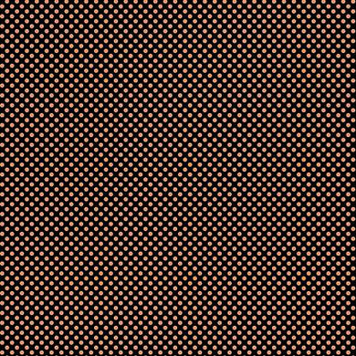 Fright Delight Dots Black by Cottage Mama for Riley Blake