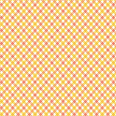 Fright Delight Plaid Yellow by Cottage Mama for Riley Blake Designs