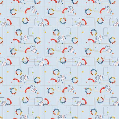 Pop 'n Play Phones Sky by Riley Blake Designs