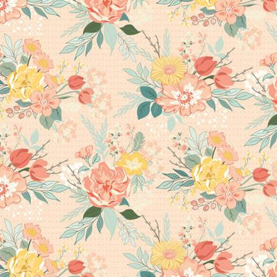 New Beginnings Main Blush by Sandy Gervais for Riley Blake Designs