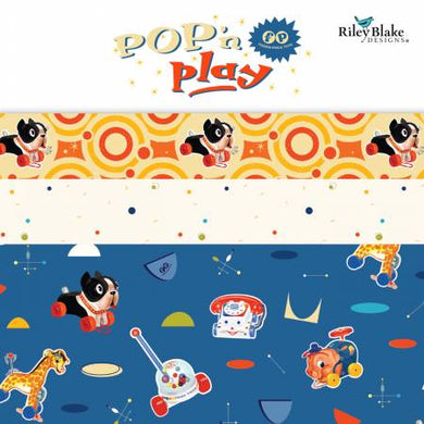Pop 'n Play Fat Quarter Bundle-15 pcs. by Riley Blake Designs