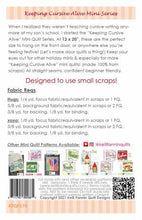 Hugs & Kisses Mini Quilts by Seriously...I think it needs stitches by Kelli Fannin Back
