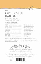 Pushing Up Daisies Quilt Pattern by Lella Boutique Back