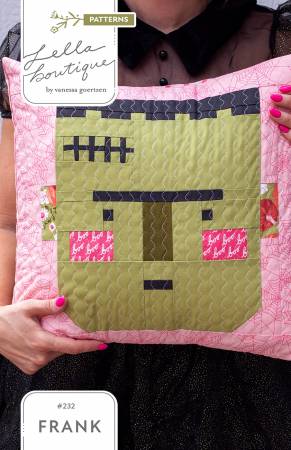 Frank Quilted Pillow Pattern by Lella Boutique