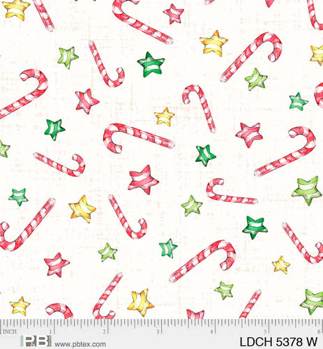 Little Darlings Christmas Candy Canes White