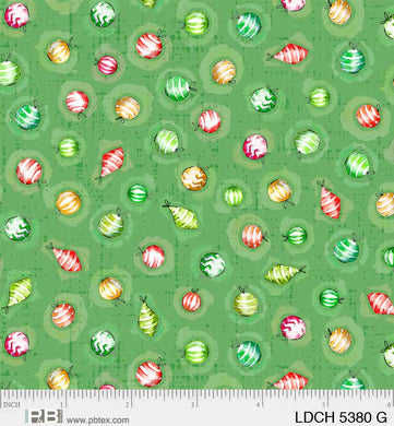 Little Darlings Christmas Ornaments Green