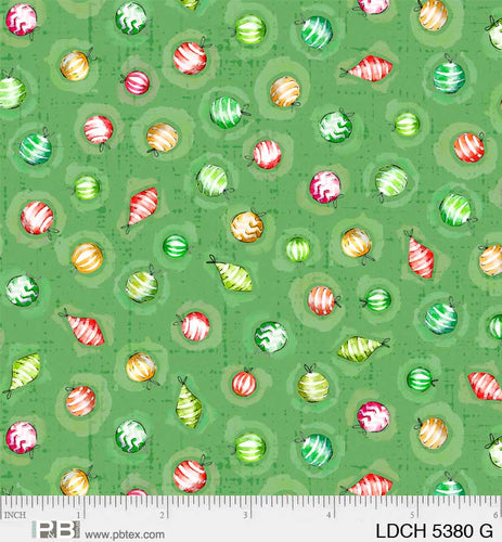 Little Darlings Christmas Ornaments Green