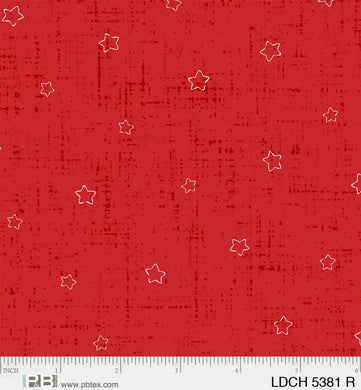 Little Darlings Christmas Stars Red