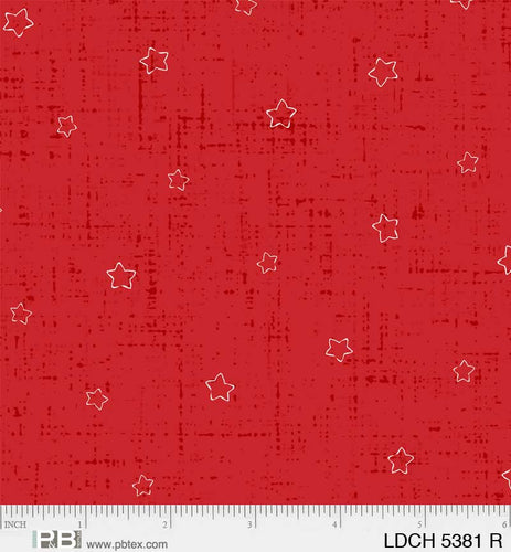 Little Darlings Christmas Stars Red