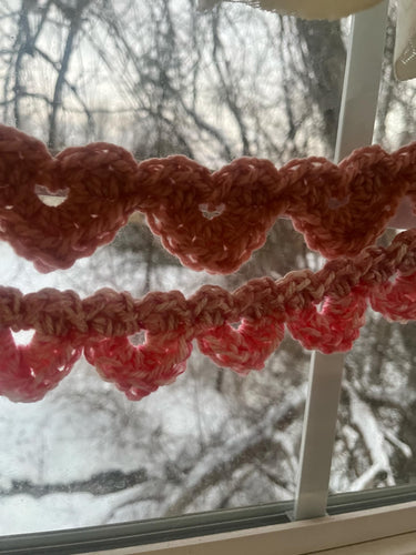 Crochet Heart Garland Class