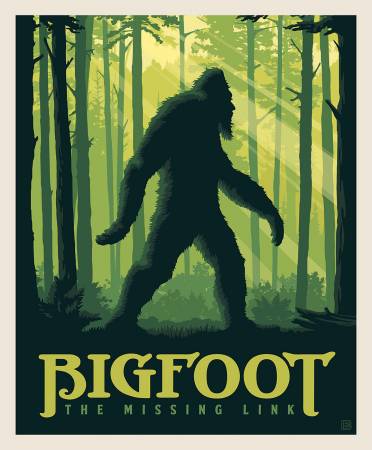Bigfoot The Missing Link Panel