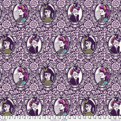 Nightshade Deja vu Mini Coven in Nerium by Tula Pink for Freespirit