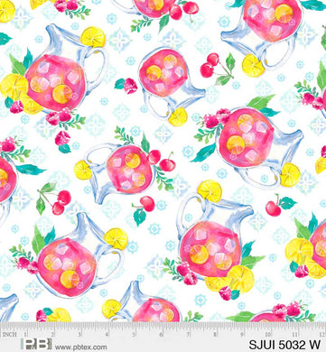 Sweet & Juicy Lemonade Pitchers by Courtney Morgenstern for P&B Textiles