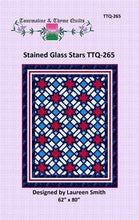 Stained Glass Stars by Tourmaline & Thyme Quilts