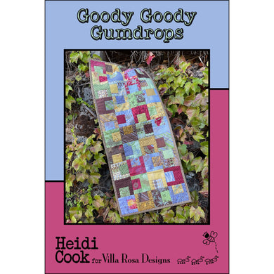 Goody Goody Gumdrops Postcard Pattern by Heidi Cook for Villa Rosa Designs