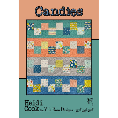 Candies Postcard Pattern by Heidi Cook for Villa Rosa Designs