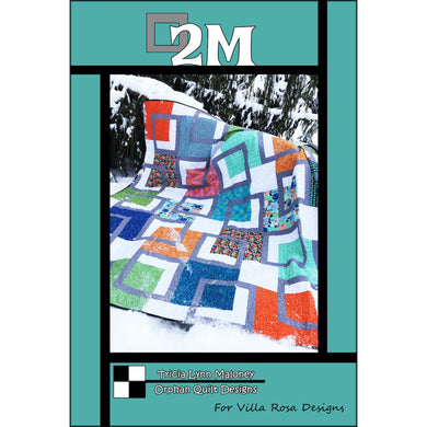 2M Postcard Pattern by Tricia Lynn Maloney of Orphan Quilt Designs for Villa Rosa Designs