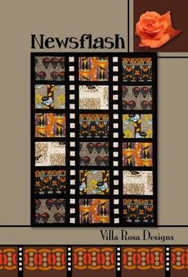 Newflash Postcard Pattern by Villa Rosa Designs