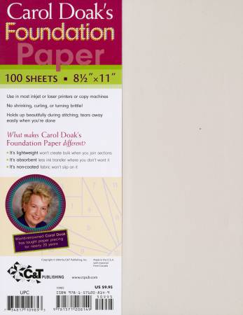  Foundation Paper Carol Doak 
