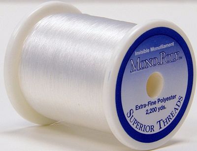 Superior Clear MonoPoly Thread 2200yd - Stitch Morgantown