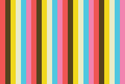 Let the Good Times Roll Stripe Cotton Fabric Paintbrush Studio